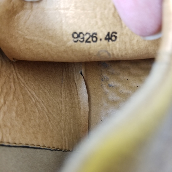 5 1978 Fashion Brown Vegan Leather Lace Up Comfort Shoes - Picture 8 of 8